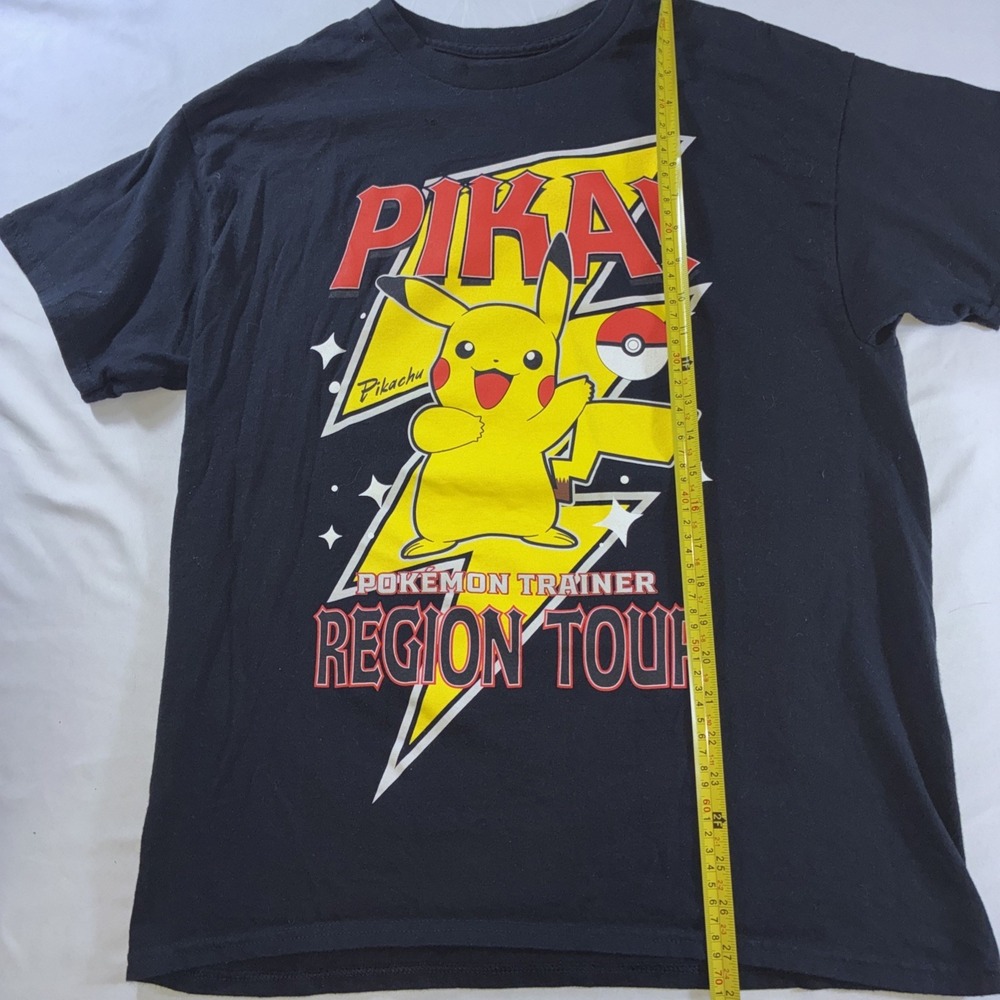 Pokémon Trainer Pikachu Region Tour Shirt Men's Size L - Picture 4 of 10